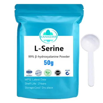 50-1000 g Čistého L-Serínová,β-hydroxyalanine,Doprava Zdarma