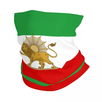 Znak Iránu Leva A Slnka Vlajka Bandana Krku Teplejšie Ženy Muži Zimnú Lyžiarsku Turistiku Šatku Návlek Bočný Kryt